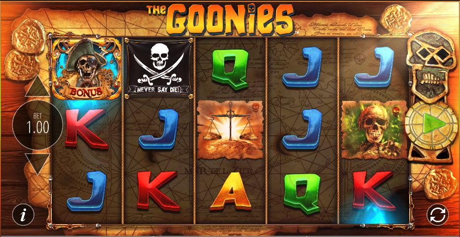 Play Goonies Slot For Free